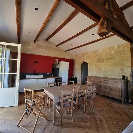Au Coeur Des Vignes Chateau Sainte Barbe 펜션 Ambès