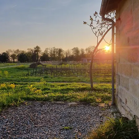 펜션 Au Coeur Des Vignes Chateau Sainte Barbe